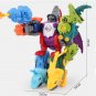 5 IN 1 Children Assembly Dinosaur Transformation Dino Robot Constructor Screw DIY