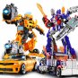 Yuexing 19CM Cool Transformation Movie Toys Anime Plastic ABS Action