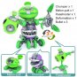 3 in 1 Assembly Deformation Toys For Boys Robot Doll PVZ Plant Vs. Zombie Mecha fighter