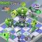 3 in 1 Assembly Deformation Toys For Boys Robot Doll PVZ Plant Vs. Zombie Mecha fighter