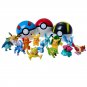 Anime Pokemon 36Pcs/Set With 3 Ball Pikachu Charizard Action Figure Pet Dolls Toys