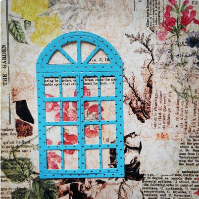 Vintage Window -Thinlits Cutting Dies for JunkJournal Scrapbooking PaperDIY Original Designs