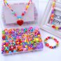 Montessori DIY Handmade Beads Toy with Accessory Set Children Pearl Girl Jewelry Making