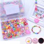 Montessori DIY Handmade Beads Toy with Accessory Set Children Pearl Girl Jewelry Making
