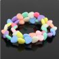 Dual-use Necklace Bracelets Pearly Beads Toys For Children Lacing Waving Beaded Girl Gift Party