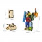 GUDI Assemble Robots Transformation Building Blocks Action Figure Car