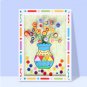 Kids DIY Felt Button Flower Craft Kits Girl Creative DIY Craft Toys Kindergarten Toys Children