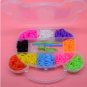 Diy toys rubber bands loom bracelet for kids hair band refill make woven bracelets DIY