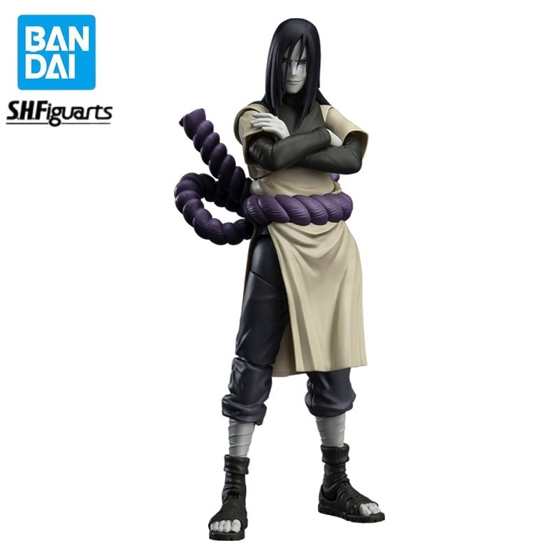 Original SHF NARUTO Orochimaru PVC Anime Figure Action Figures Model Toys