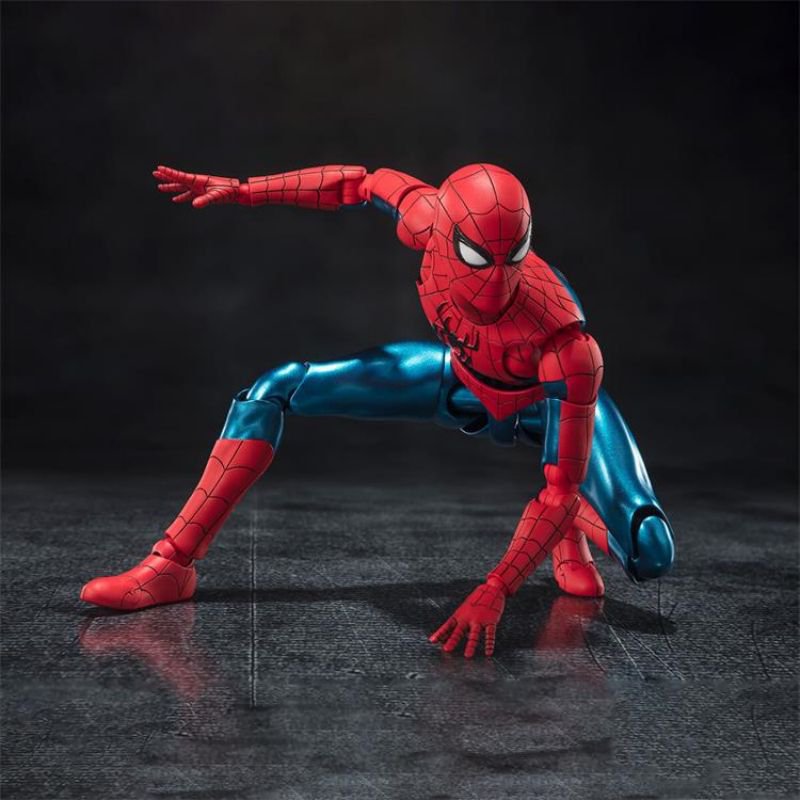 Original SHF PB Spider-Man No Way Home Peter Parker PVC Anime Figure Action