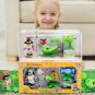 PLANTS VS ZOMBIES 2 Toys Full Set Gatling Pea Sling Pea Snow Pea Poker Bucket Zombie Boy