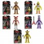 15cm FNAF Figures Blacklight Bonnie Foxy Chica FREDDY FROSTBE Action Figure
