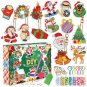 Christmas series blind box diamond painting DIY point diamond keychain pendant acrylic children's