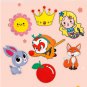Children Handmade Paper Cut Book Craft Toys DIY Kids Crafts Cartoon Scrapbooking Paper Toys