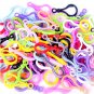Plastic Colored Light Bulb Buckle DIY Jewelry Keychain Accessories Acrylic Candy Colored Gourd