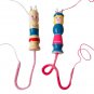 DIY Wooden Doll Knitter Set Knitting Rope Loom Braided Maker Yarn Wool Accessory