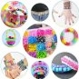 Rubber Bands Creative Colorful Loom Band Set Rainbow Bracelet Making Kit DIY Woven Bracelets Craft