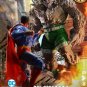 Original Anime Figure Mcfarlane Dc Superman Vs Doomsady Action Figure Gold