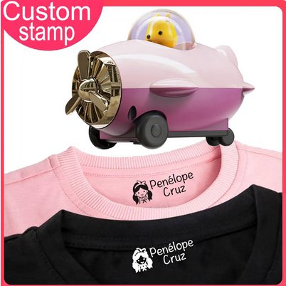 Custom-Made Stamp Baby Boys Girls DIY Toys For Children Customized Sticker Name Seal Student Clothes