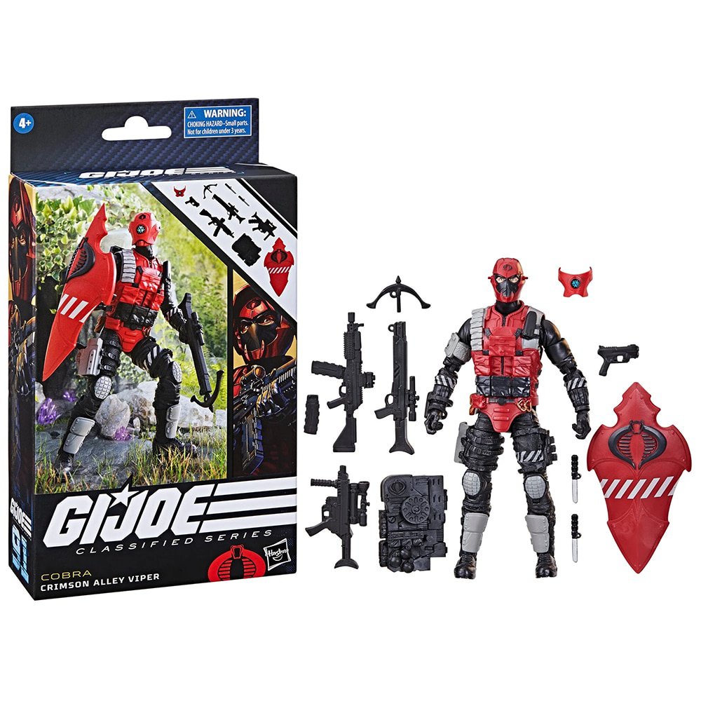 Original New Hasbro G.I. Joe Classified Series No.91 Crimson Alley Viper 6-Inch-Scale
