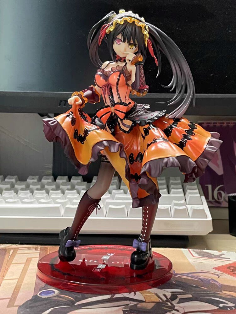 Anime Date A Live Figure Tokisaki Kurumi Model Dolls Figurines Standing Posture 22cm