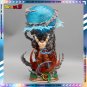 25cm Dragon Ball Anime Figure Son Goku Super Genki Bomb Luminous Figures GK Figurine