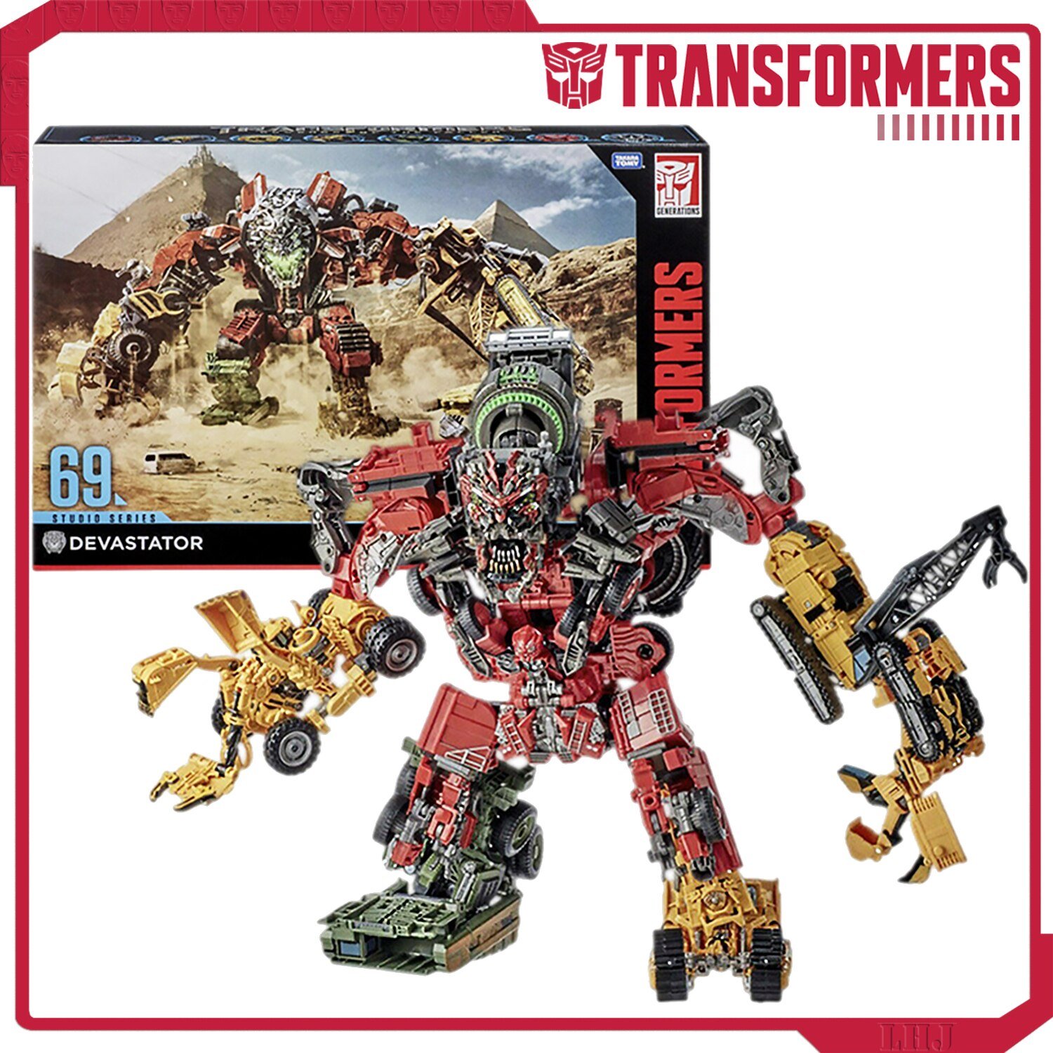 TAKARA TOMY Transformers Studio Series SS69 SS-69 Devastator Revenge Fallen Anime Action
