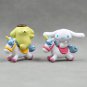 6Pcs/Set Sanrio KT Cat Kuromi Cinnamoroll Action Figure Toys My Melody Pochacco Fantasy