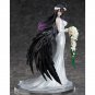 25cm Overlord Albedo Wedding Dress Romantic Beautiful Sexy Figure Room Ornament
