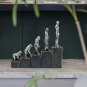 Ape Man Evolution Figure Statue Resin Collectible Realistic Simulated Animals