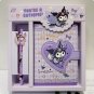 Sanrio Hello Kitty Manual Ledger Neutral Pen My Melody Cinnamoroll Notebook Kuromi Pompom Purin