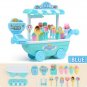 Children's Play House Ice Cream Cart Toy Simulation Trolley Candy Cart Ice Cream Ice Cream Cart Set