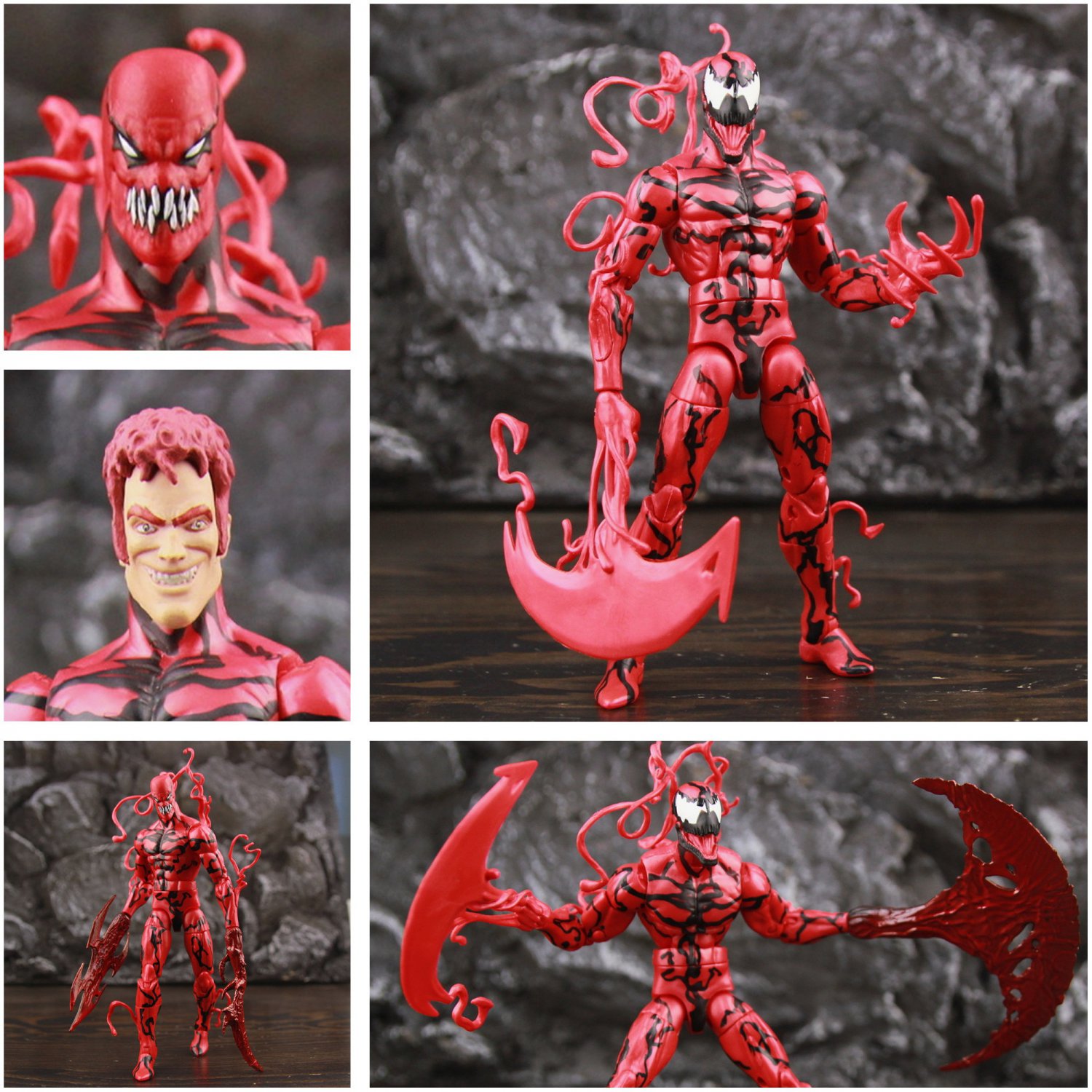 KO's Marvel Venom Carnage 6" Scale Action Figure Amazing Spider Man