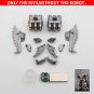 For SS90 Galvatron Upgrade Kit Chest Light Arm Blade Filler Weapons Accessories