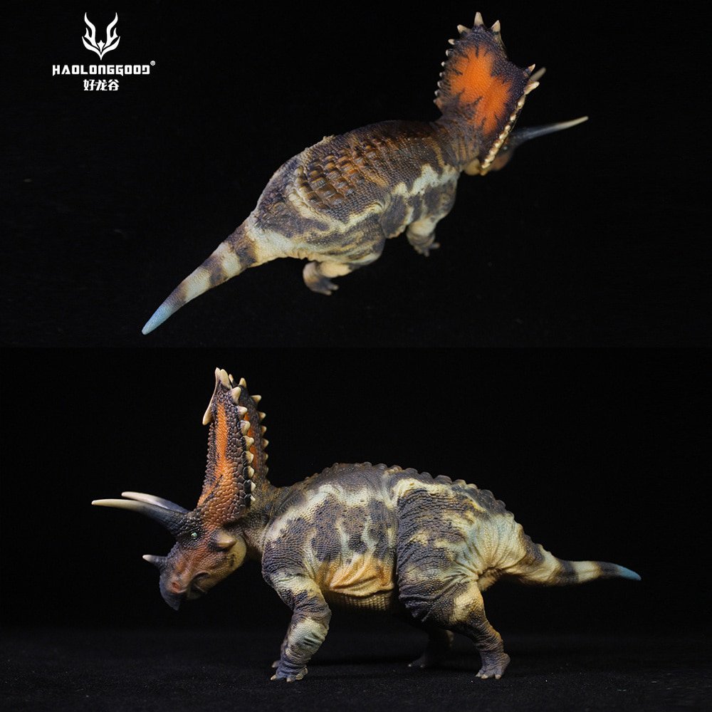 New Haolonggood Pentaceratops Dinosaur Model Ancient Prehistroy Animal Toy