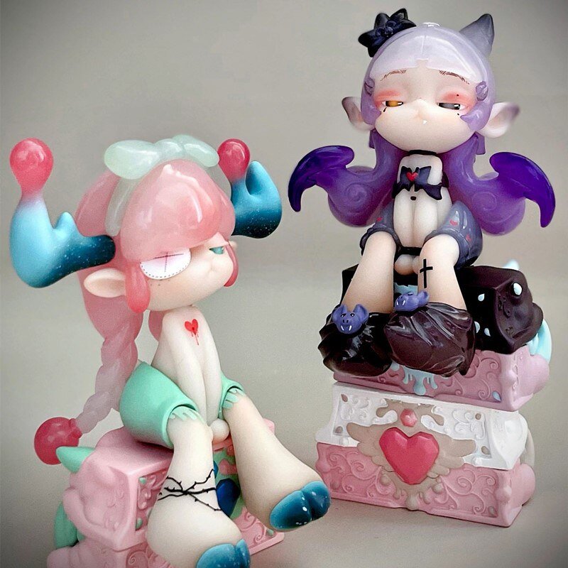 Koi Spice Princess Magic Town Series Blind Box Toys Kawaii Anime Action Figure