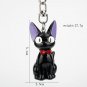 Anime Kiki's Delivery Service Black Cat JiJi PVC Doll Keychain 5CM