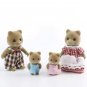 Simulation Forest Rabbit Family DIY Playset Mini Rabbit Bear Figure Toy Dolls Kids Gifts