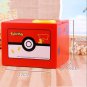 Pokemon Piggy Bank Action Figure Anime Cartoon Pikachu Electronic Plastic Money Box