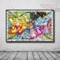 Pokemon Eeveelutions Canvas Painting Japanese Anime Eevee Umbreon Leafeon Vaporeon