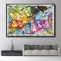 Pokemon Eeveelutions Canvas Painting Japanese Anime Eevee Umbreon Leafeon Vaporeon