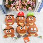22 Styles Mario Bros Luiji Princess Peach Daisy Rosalina Bowser Soft Plush Toys Cute