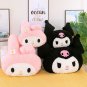 Oversized Kuromi Melody Sanrio Plush Toys Super Soft Plush Pillow Cushion Kwaii Plush Toys