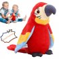 Repeats What You Say Electric Talking Parrot Plush Toy Soft Stuffed Animal Doll