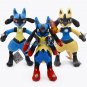 26-31cm Pokemon Standing Shiny Lucario Plush Doll Animal Stuffed Cute