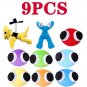 9PCS Rainbow Friends Plush Toys Rainbow Friends Chapter 2 Cartoon Character
