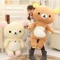 Kawaii rilakkuma Couple cartoon character Plush toy soft animal Brown bear stuffed doll