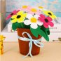 Kids DIY Flower Pot Potted Plant Craft Toys for Children Kindergarten Learning Education Toy