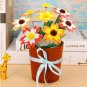 Kids DIY Flower Pot Potted Plant Craft Toys for Children Kindergarten Learning Education Toy
