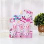 6pcs Hello Kitty Pattern Stamp Seal Cartoon Children's Toy Stamp Student School Supplies Anime